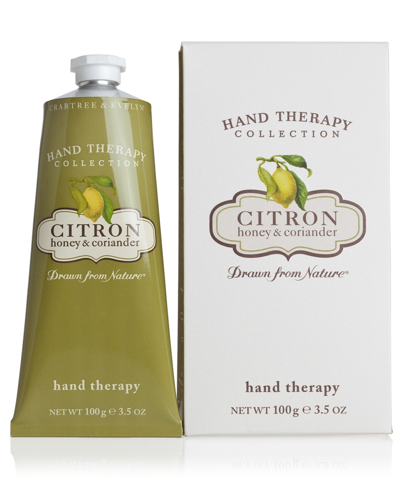 Crabtree & Evelyn Citron, Honey & Coriander Hand Therapy Cream 100g Crabtree & Evelyn Citron, Honey & Coriander Hand Therapy Cream 100g