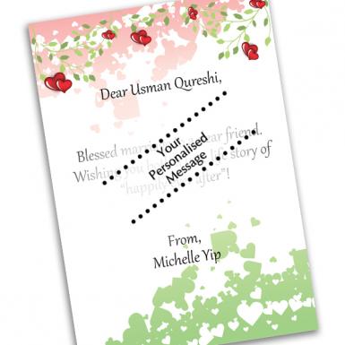 WEDDING BLISS CONGRATS CARD