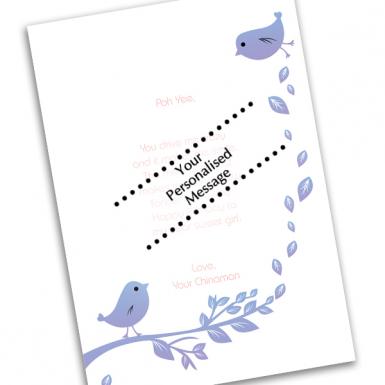 Tweety Tweet Blue Love You Card