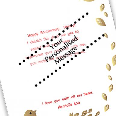 Tweety Tweet Anniversary Card