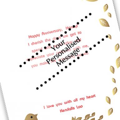 Tweety Tweet Anniversary Card