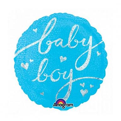 Baby Boy 18 inch Foil Balloon - Float Greeting