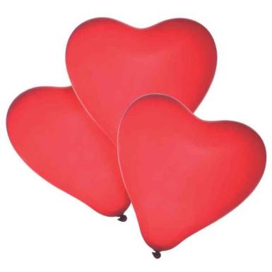 Latex Heart Shaped Balloon 15 inch - Triple