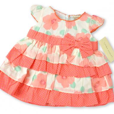 Laura Ashley Peachy Dress - Baby Girl Dress (Apparel)