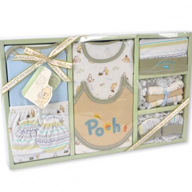 Classic Pooh Baby Clothes Set 10pcs - Baby Apparel Collection