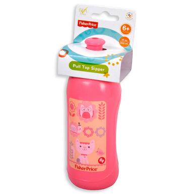 Fisher Price Pull Top Sipper 300ml - Baby Bottle Accessories