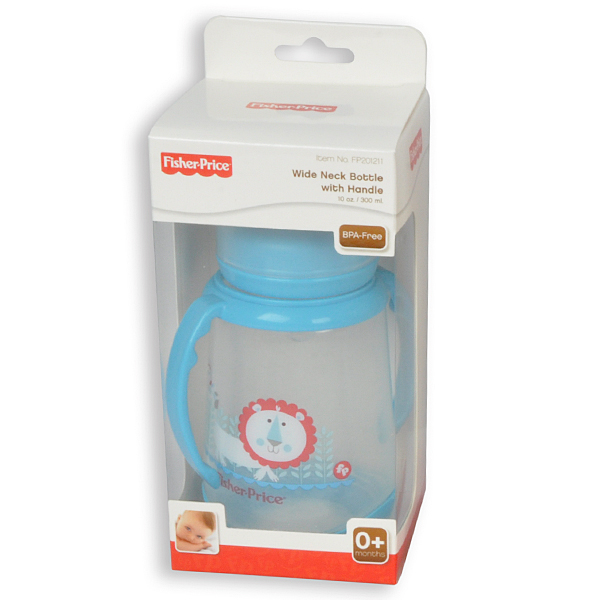 Fisher Price Wide Neck Baby Bottle 300ml