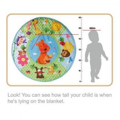 Baby Rattle & Jingle Developmental Mat