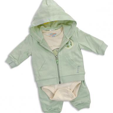 Danacares Organic Baby Romper, Jacket and Trouser Set