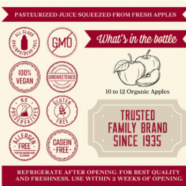 Lakewood Organic Juices 946ml