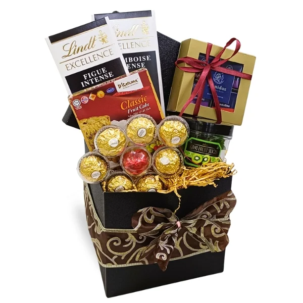 Miri Indulgence Leonidas and Lindt Chocolate Gift with Ferrero Rocher Gourmet Treats Malaysia
